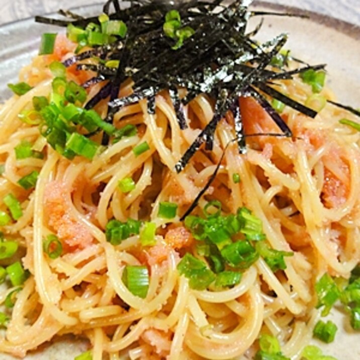 タラコだっぷりパスタ